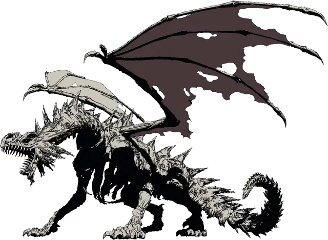 骸骨龙插图